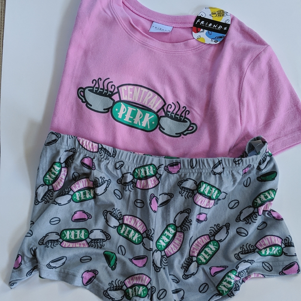 Friends  "Central Perk"  PJ Set Sz L